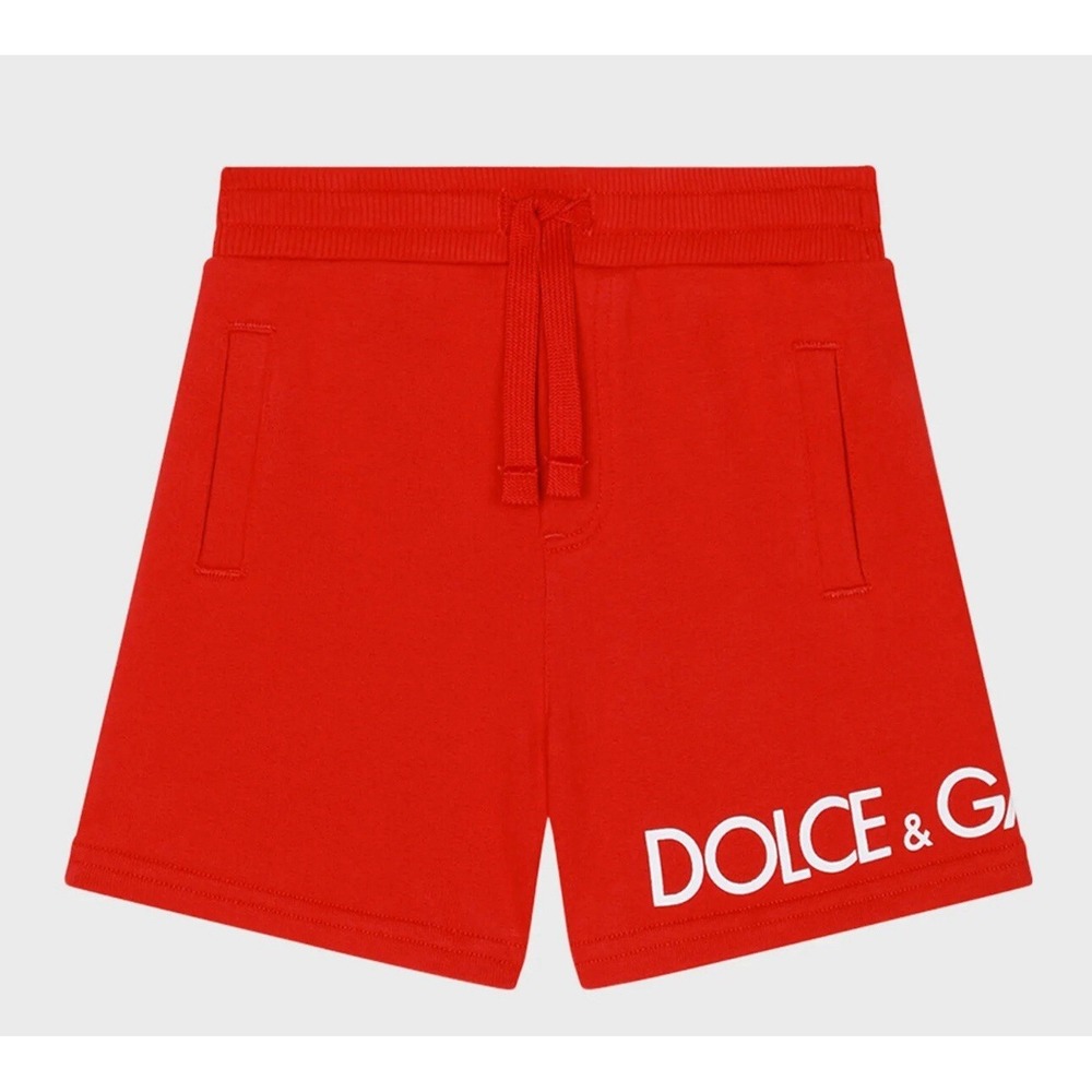 DOLCE & GABBANA Kids Shorts Bright Red Big Kids Size 12. NWT